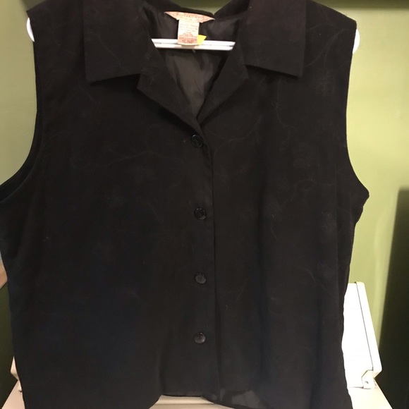womens dressy vest tops